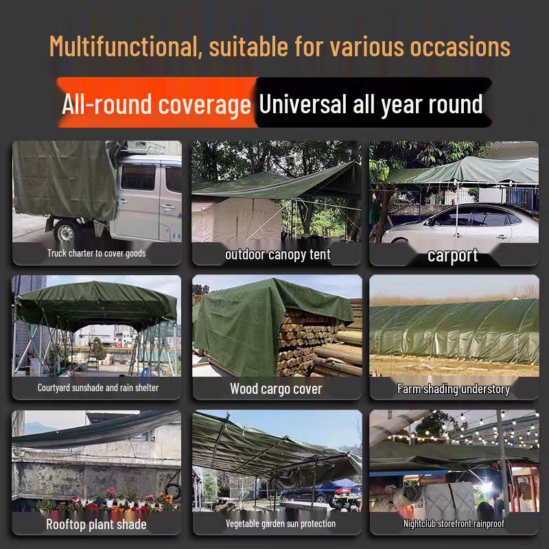 Lishen Fire Retardant Waterproof Heavy-Duty Tarp