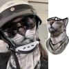 Балаклава с животным принтом для мотоцикла, мотокросса, лыж, сноуборда, Шапка-шлем, Подшлемник, Кот, Собака, Байкерская, Шапка для шеи и лица, Велосипедная, Солнцезащитная маска, Головной убор