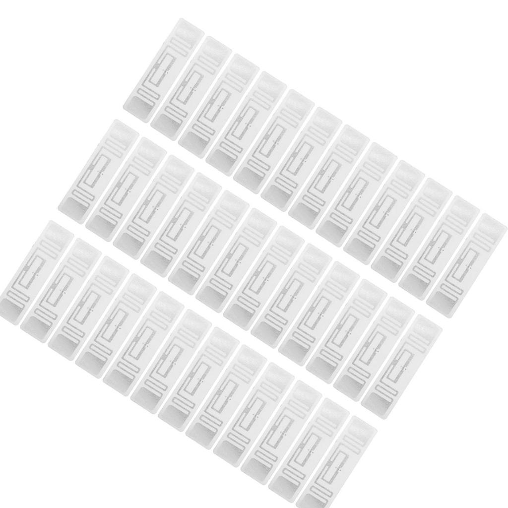 100 шт. UHF RFID-этикеток 860‑960 МГц UR108 чип многоразовая электронная бирка для управления активами 73x20 мм