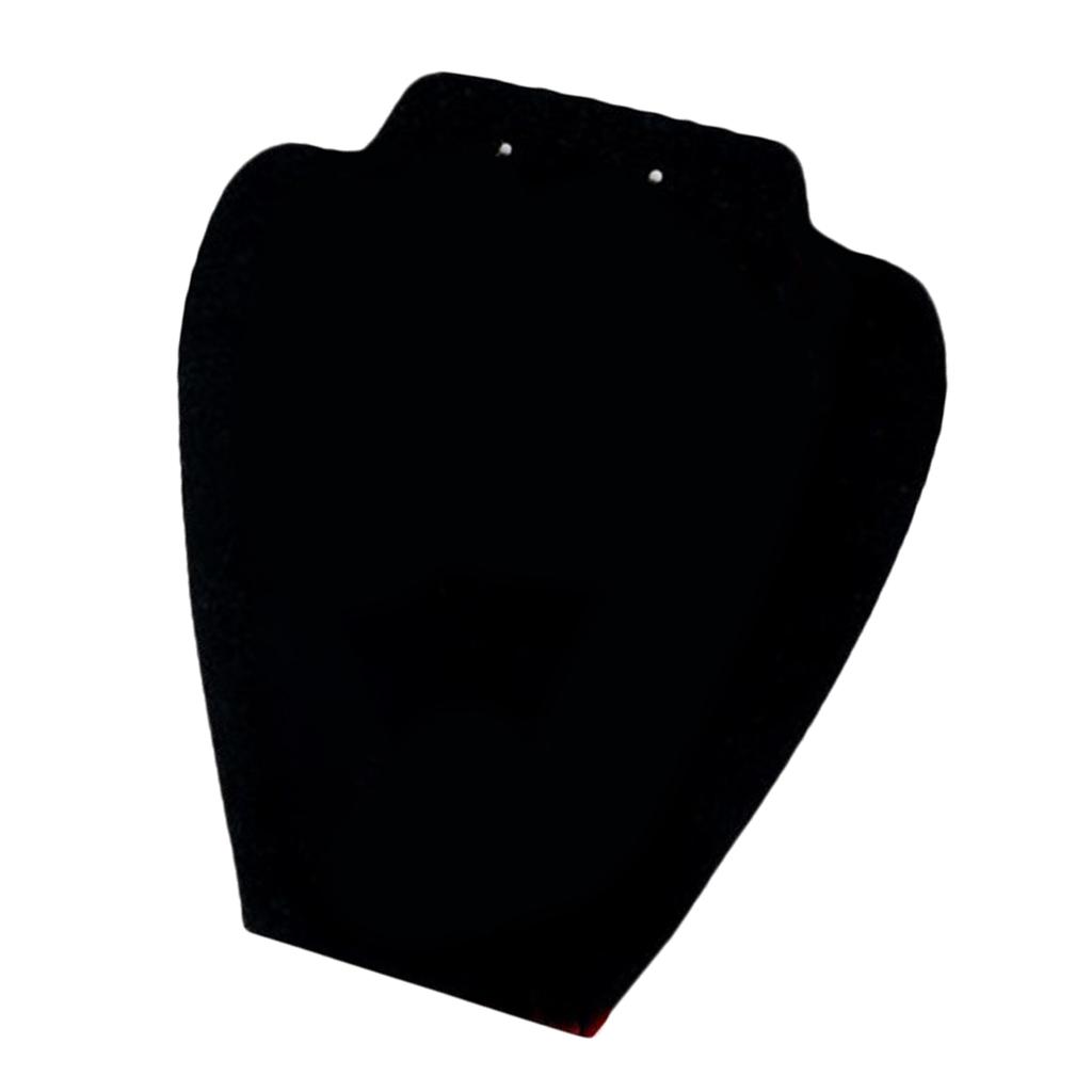 Necklace Pendant Display Holder Stand Velvet Easel Organizer Rack 19x35.5cm