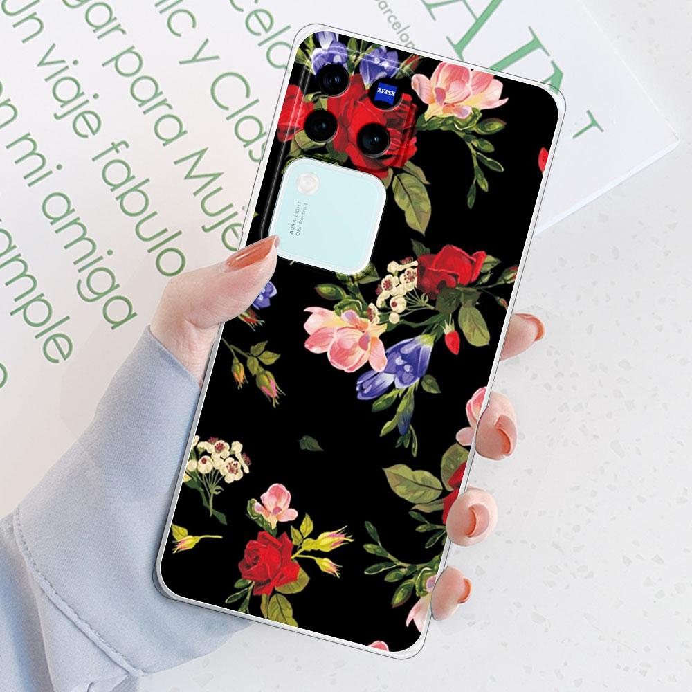 Чехол-задняя крышка для Vivo V30 Pro 5G Для Vivo V29 Pro Funda Ударопрочный прозрачный мягкий силиконовый чехол для телефона для Vivo V30 V29E TPU Coque
