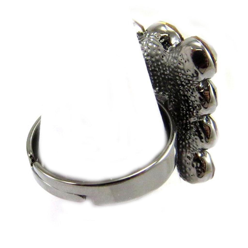 Les Trésors De Lily [E5127] — Серое дизайнерское кольцо «Crystal Love»