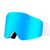 Magnetic double-layer anti-fog ski goggles, outdoor sports glasses, compatible with prescription lenses, UV protection goggles