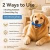 Prevents Tooth Decay Dual-Action Canine Dental Prop Dog Toothbrushing Toy  for Medium Small Dogs