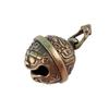Gluttony Brass Handicraft Key Car Button Bronze Bell Gift Decoration Pendant