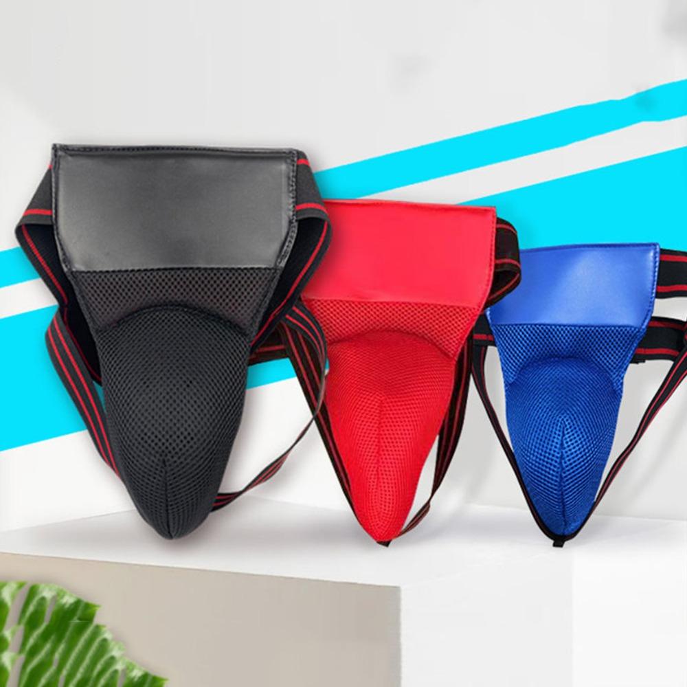 Adjustable Groin Protector Cup Groin Guard Boxing Protection Jockstrap Crotch Protector Sports Gym