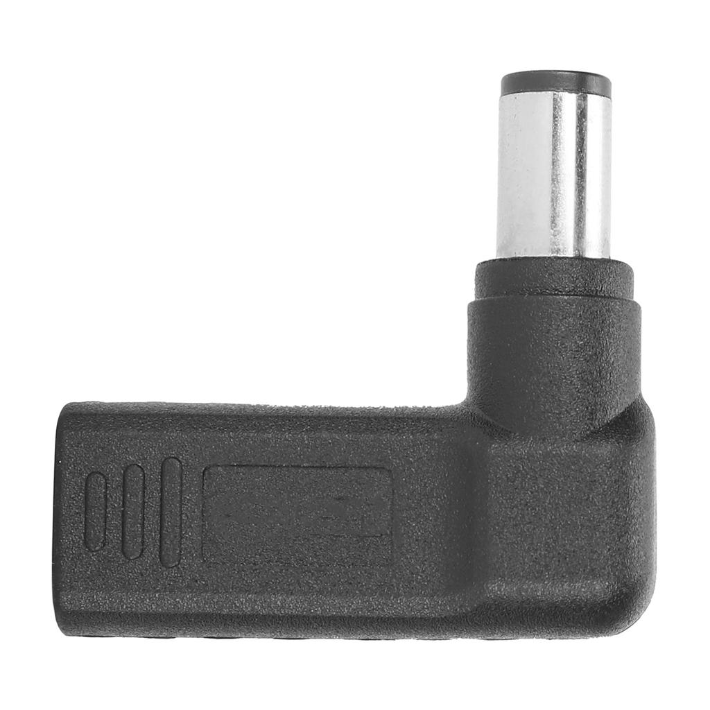 TypeC to DC Adapter Female to Male Plug 7.4x5.0mm Right Angle PD Connector Charging Device for HP Laptop