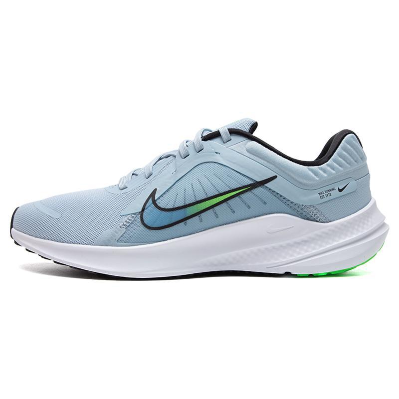 Nike Quest 5 Светло-лазурный зеленый удар Звездный синий черный кроссовки DD0204-402