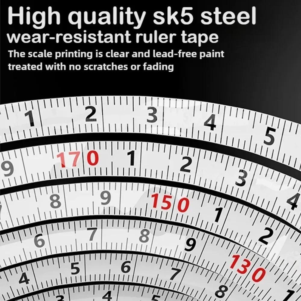 Retractable Measuring Tool Colorful Steel Tape Measure  For DIY Crafting and Sewing