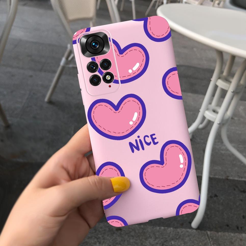 For Xiaomi Redmi Note 11 Pro Plus 5G Case Cover Redmi Note 11S 5G Back Bumper TPU Soft Case Redmi Note 11 Pro Mi 11i 5G Fundas