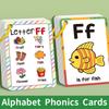 A-Z Cards English Alphabet Cards 26 Letters Montessori Learning Cards  Home Learning