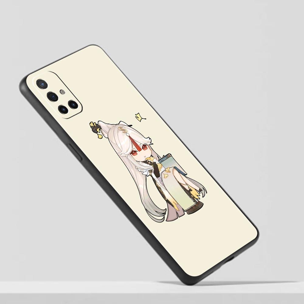 Милый чехол Genshin Impact для OnePlus 10 Pro 9 8T 8 Nord N10 7 7T 9R для 1+ Nord 2T CE 2 N100 N200 Z 5G мягкий черный чехол