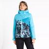 Womens/Ladies Determined Printed Insulated Waterproof Ski Jacket