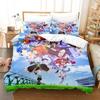 3D Kawii Girls Uma Musume Pretty Derby комплект постельного белья Single Twin Full Queen King Size комплект постельного белья для взрослых и детей, пододеяльники