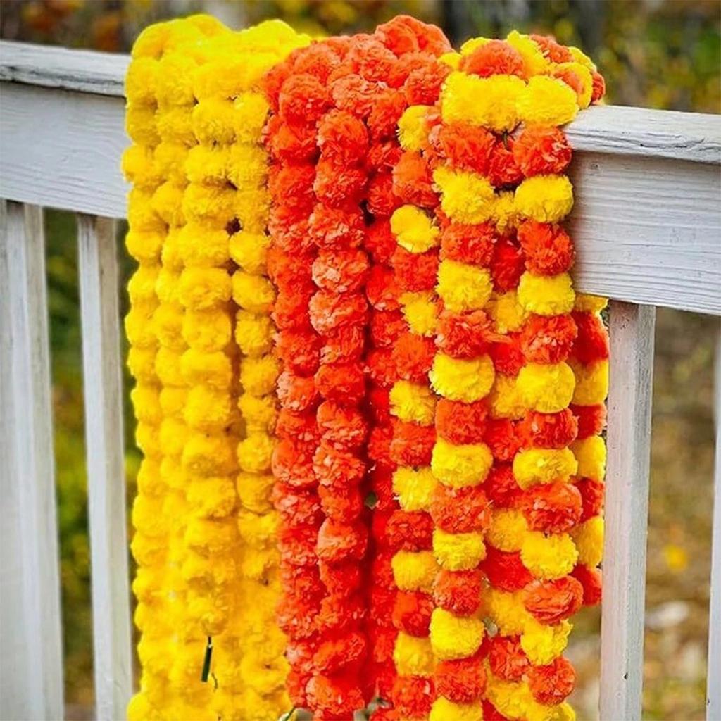 Day of the Dead festival decor Chrysanthemum long vine, the front door decor garland, Halloween decor flower wreath