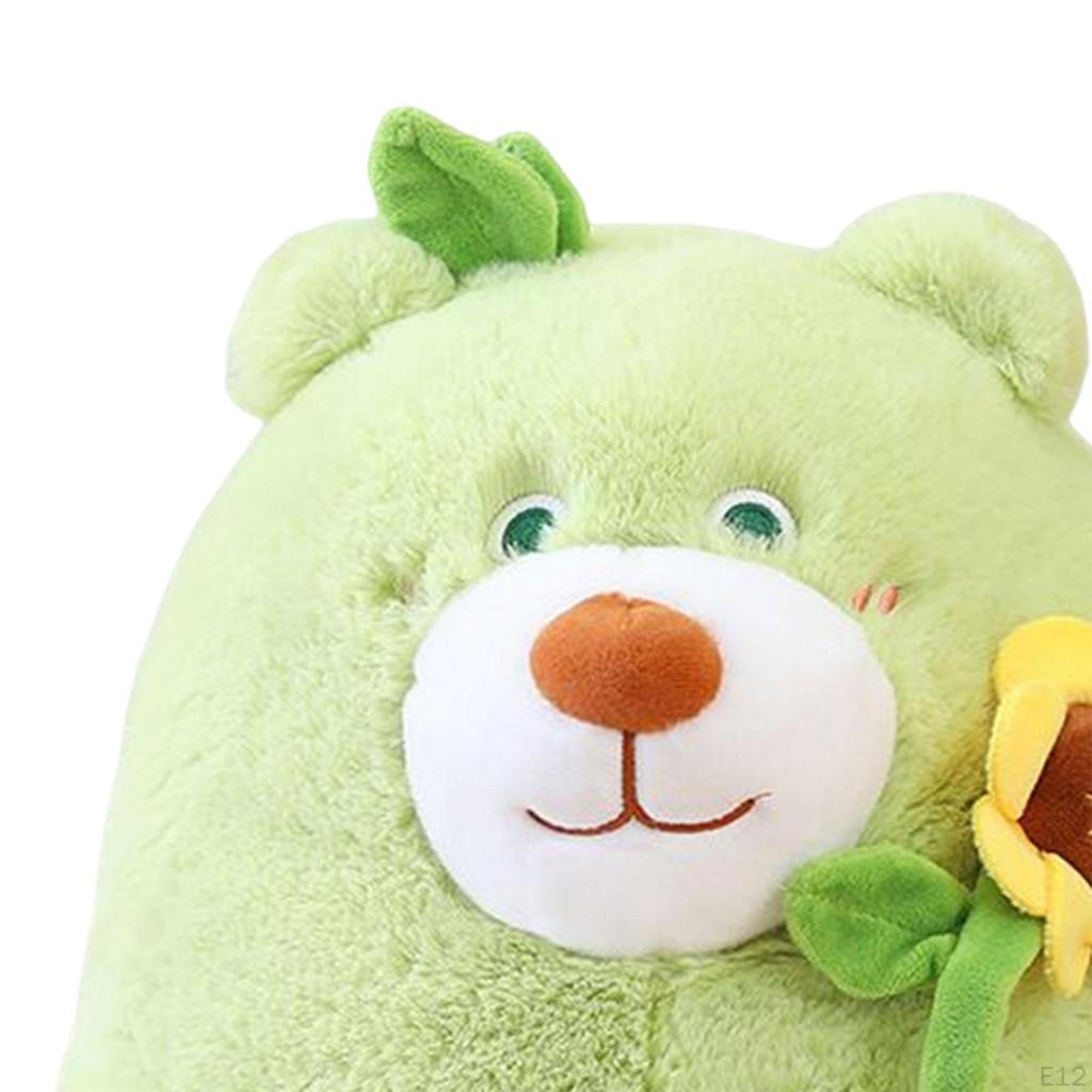 Медведь плюшевые игрушки держат розу кукла милый обнимашка смешной плюшевый