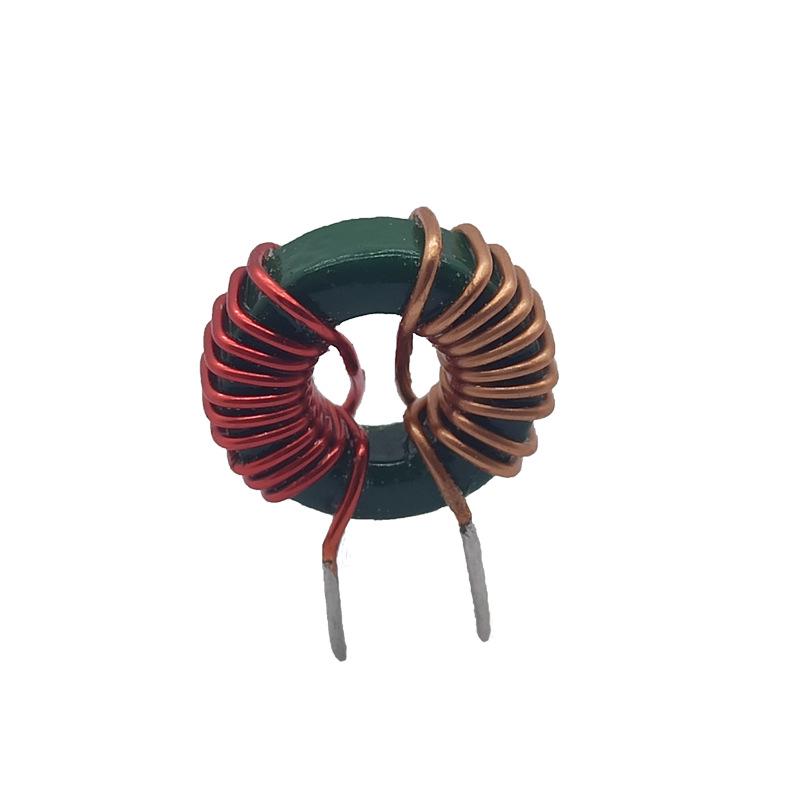 Ferrite Core Coil: Red Core, 10-Turn, 500UH, 0.45 Wire, 3A Common Mode Choke, Split Winding, T9*5*3