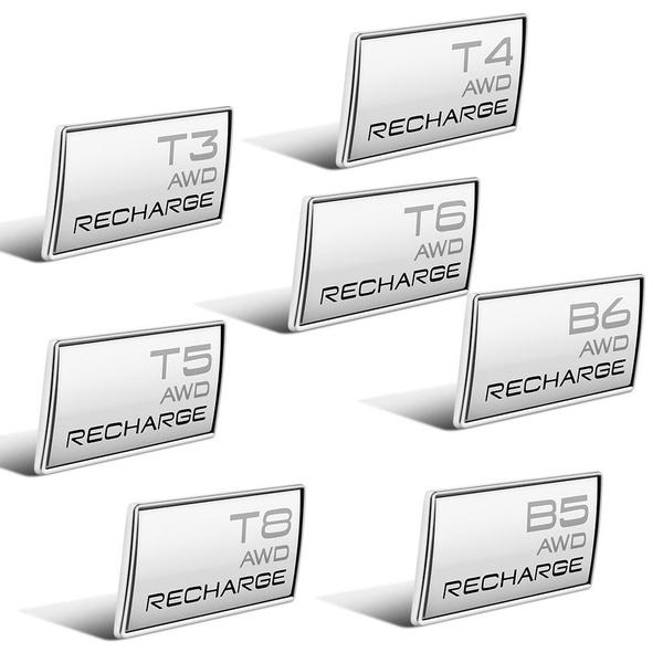 Car Sticker for T3 T4 T5 T6 T8 B5 B6 AWD Refill Trunk Adhesive for XC60 XC90 XC70 XC40 V90 S60 S70 S80 S90 V40 V60 C30 C70