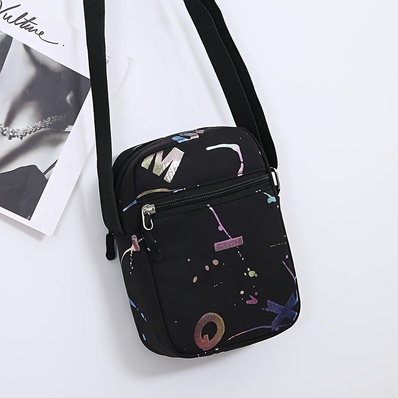 Нейлоновая сумка кроссбоди большой вместимости - Шикарная женская универсальная дорожная наплечная сумка с полиэстеровой подкладкой