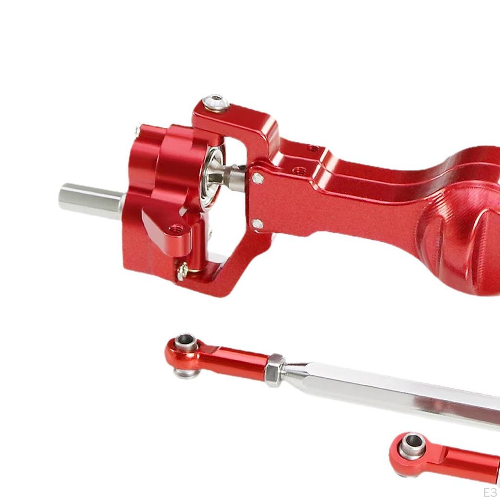 Aluminum Alloy RC Car Front Rear Axle, Easy to Install, Upgrade Complete Set for 1:16 C14 C24 DIY