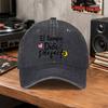 El Tiempo De Dios Perfecto Vintage Washed Baseball Cap Unisex Casual Outdoor Sports Hat