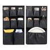 Refrigerator Storage Bag Hanging Organizer with 15 Pockets Breathable Fabric Easy To Install Fridge Storage Organizer