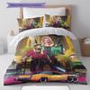 Cyberpunk Pattern Bedding Quilt Set Quilt Cover Pillowcase Home Decoration Gift (1 * duvet cover + 2 * pillowcase, without core)
