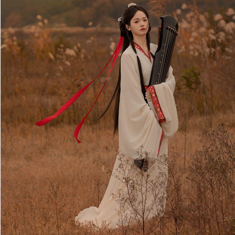 Китайский стиль династии Цинь и Хань, гробница Машань Чу, Чжан го, халат, большой объем, хвостовой костюм