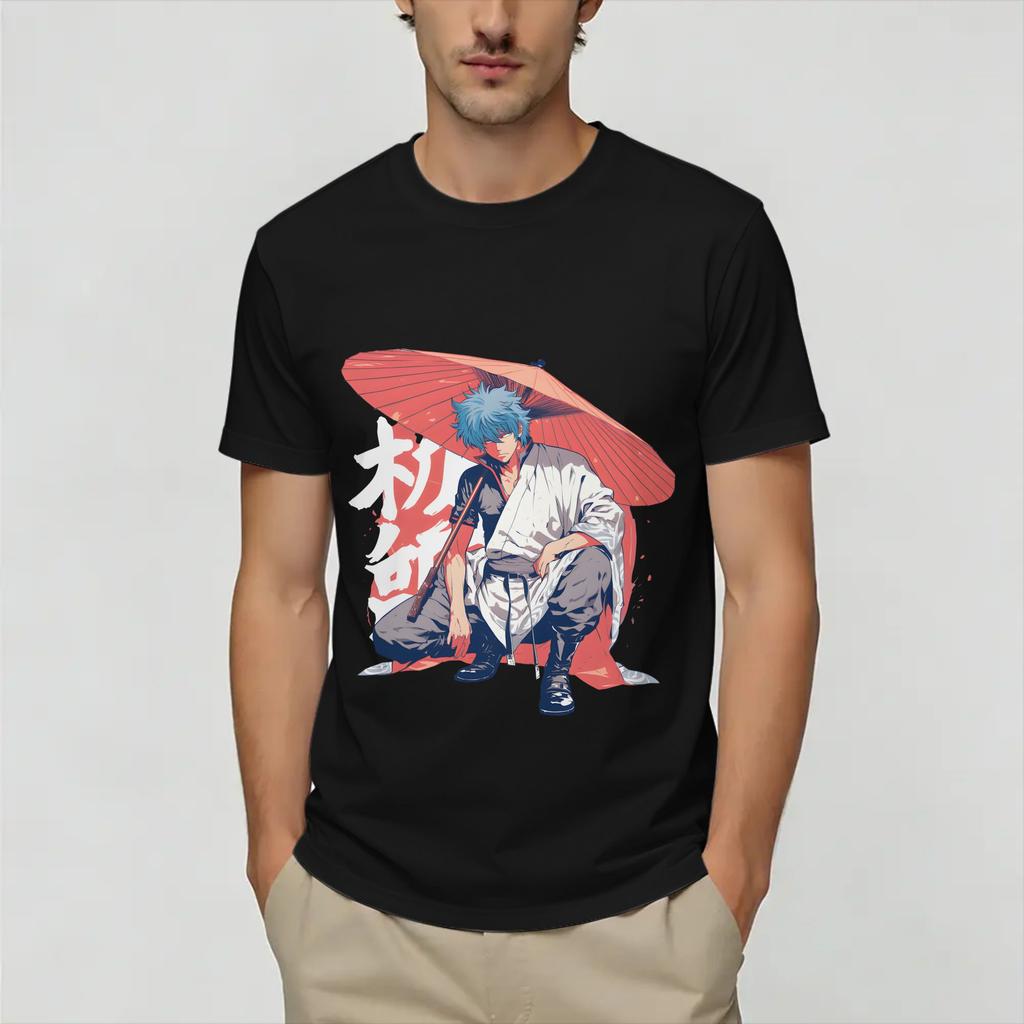 GGintamas T Shirt Summer 100 Cotton T Shirts For Unisex Hip Hop Casual Tee Shirt Short Sleeve Awesome Clothes