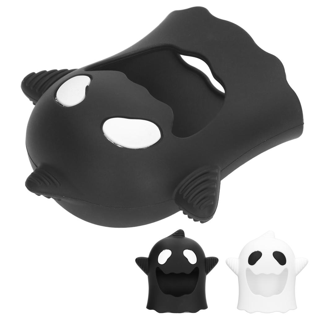 Baby Halloween Ghost Mitten Teether Infant Cute Soft Silicone Teether Chew Toy for Sucking Needs