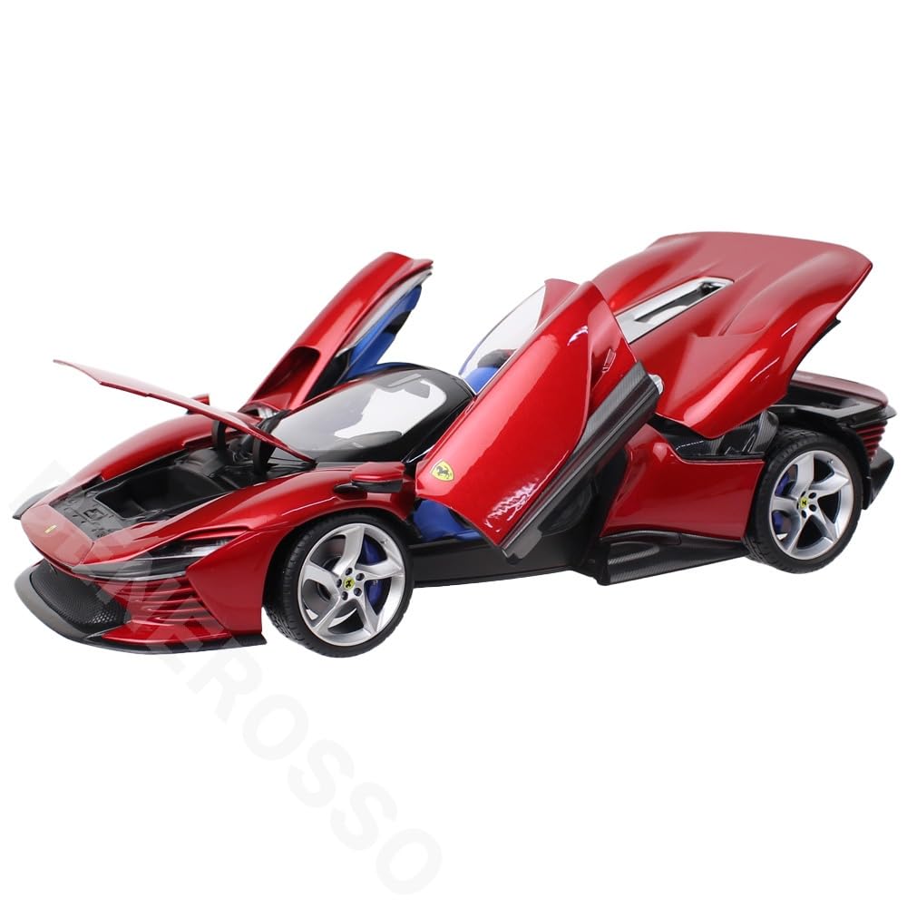 Kyosyo Bburago Ferrari Daytona SP3 Open Roof 2022 Metallic Red Готовый продукт 1/18