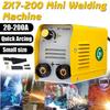 ZX7-200 220V 50-60Hz Welders With Insulated Electrode Inverter Portable Mini Electric Arc Force Welding Machine