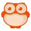 Силиконовая тарелка с отделениями и присоской Minai Baby Owl