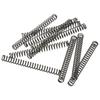 10Pcs Silver Extended Compressed Springs Stainless Steel Compression Spring Shop and Home Repairs