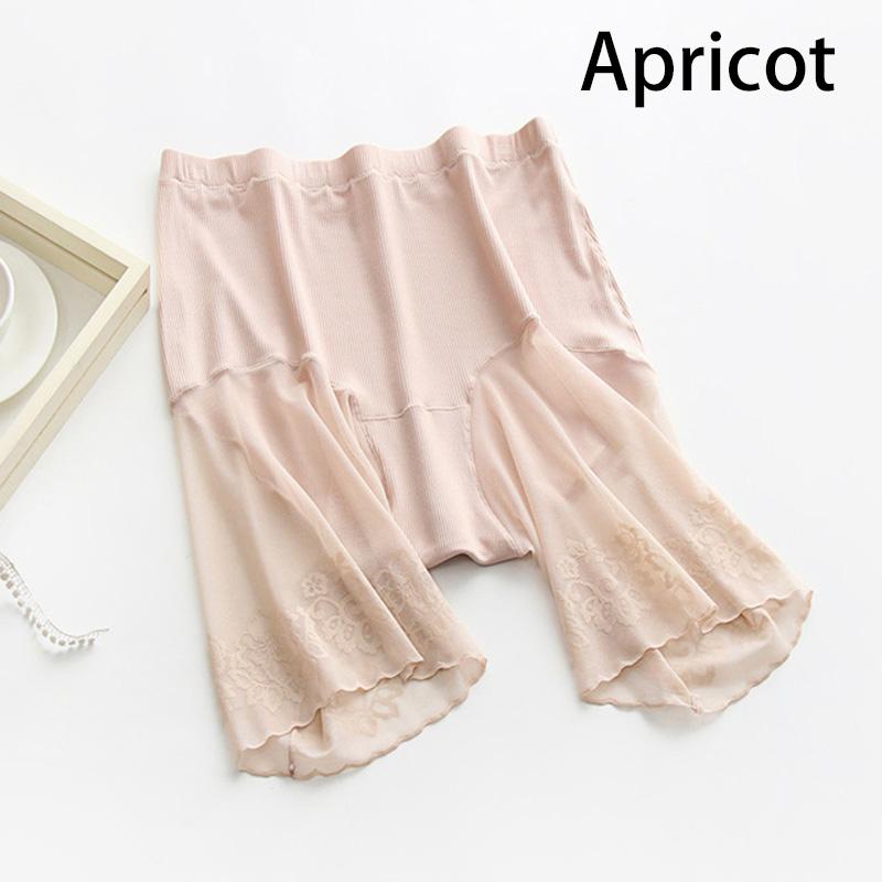 Женское сексуальное нижнее белье до бедра, защитные штаны, шорты, кружево под юбкой, защита от натирания, плюс размер