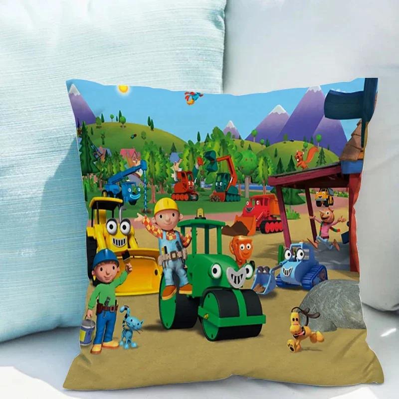 Б-Боб Строитель Декоративная наволочка для подушки x Декоративные подушки Наволочки Осеннее украшение Декор комнаты Наволочки