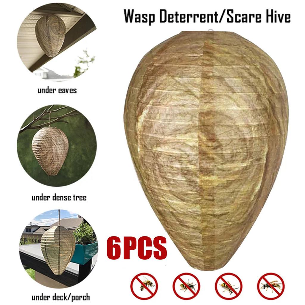 Decoys Hanging Deterrents Fake Cloth Bee Decoy Deterrent For Home And Garden Outdoors
