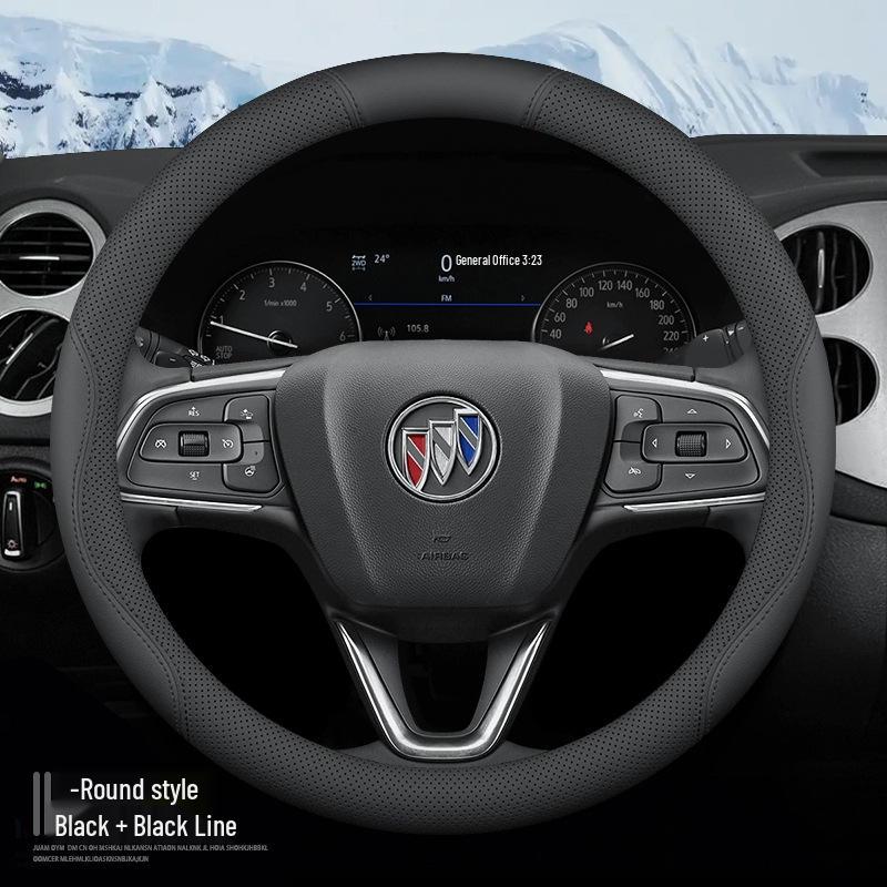 Чехол на руль Buick Verano: Ультратонкий, для всех сезонов, подходит для моделей 2015-2023 гг.