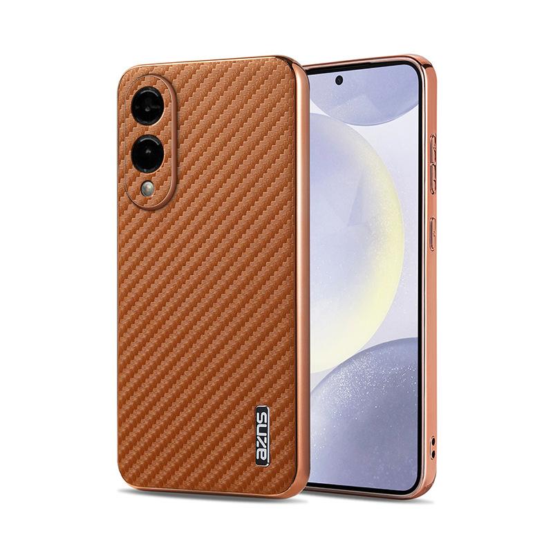 Подходит для чехла для телефона Samsung S25ultra из углеволокна S24, Samsung S23 Полный комплект Противоударный S22