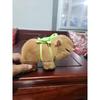 New Kapibara Lying Ring Bracelet Capybara Popping Ring Plush Toy Doll Wrist Doll
