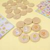Diy Wooden Circles Decoration Ornament Ø25 100 Pcs