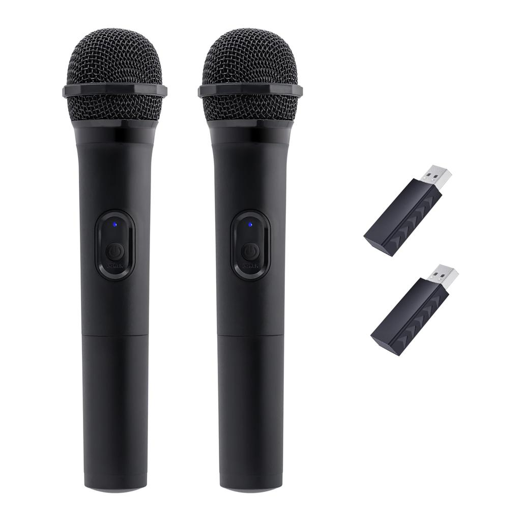 Mcbazel Set of 2 Singing Karaoke Microphone Switch Microphone Compatible with PS5Xbox Series XSSwitchSwitch Organic ELPCWiiWii U Gaming Karaoke