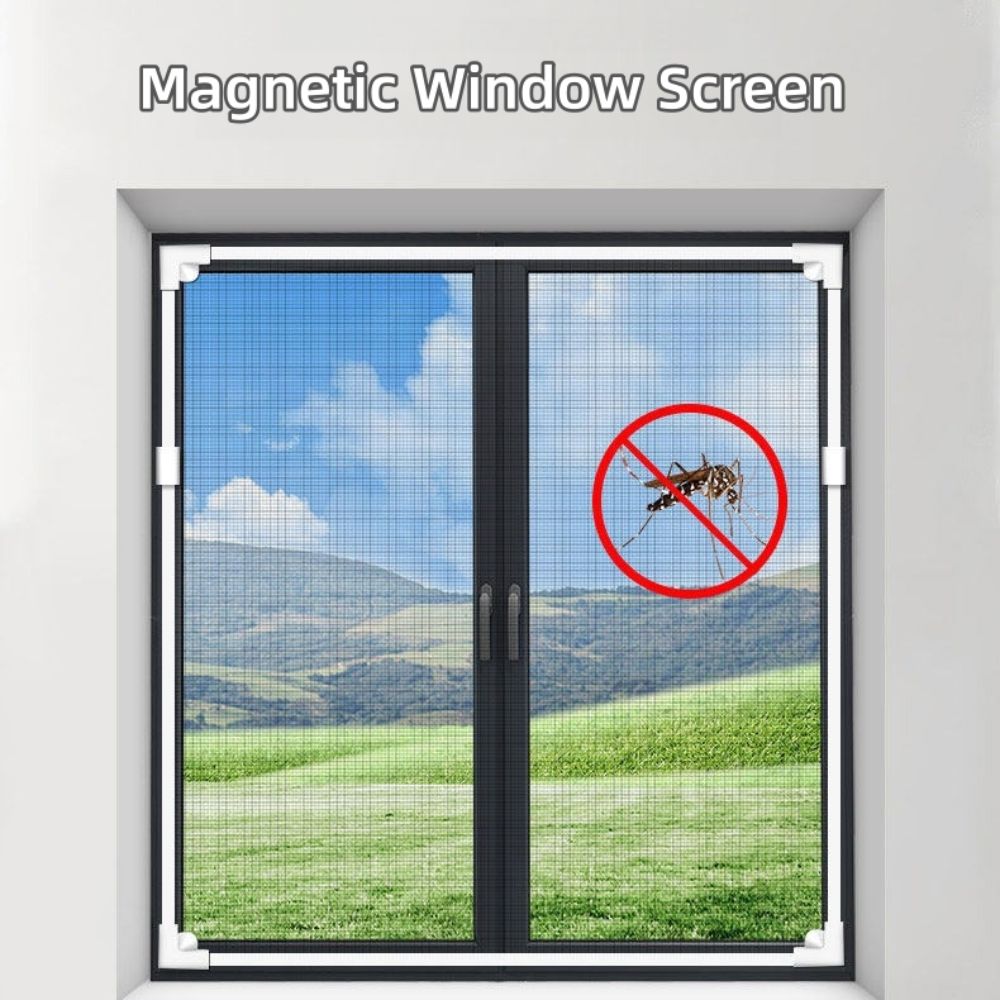 PP Mosquito Window Screen Self Adhesive Door Mesh Screen New Window Screen Net Indoor Use