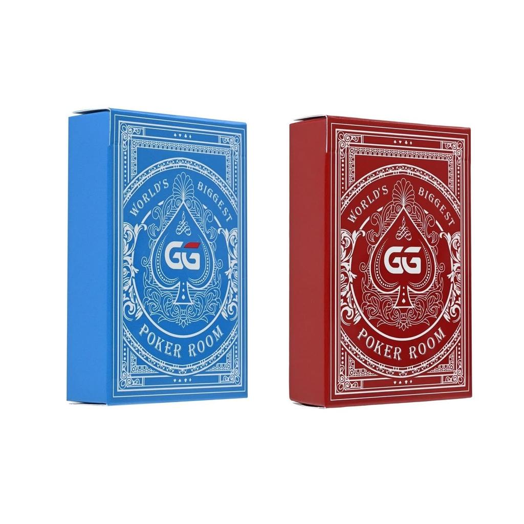 GGPOKER Playing Card Deck (Blue & Red)
