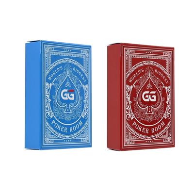Колода игральных карт GGPOKER (Синий и красный)