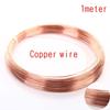 1M Diameter 0.5/0.8/1/1.5/2/2.5/3 Mm Copper Line Copper Red Copper Line Bare Wire 99.90%