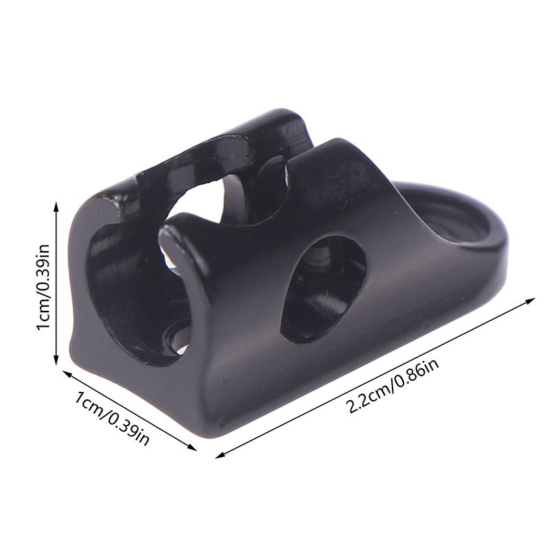 1 шт. Рама велосипеда Мелкие детали Двойной Одинарный Стопор троса Направляющая троса Карбоновые Велосипедные Аксессуары Тормозной Трос переключения Сиденье