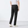 Qipai Men's Straight Fit Linen Blend Casual Pants