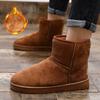 Large Size 49 Snow Boots For Men Women Platform Warm Plush Men's Winter Boots Slip-on Ankle Boots Men Botas Para Hombre