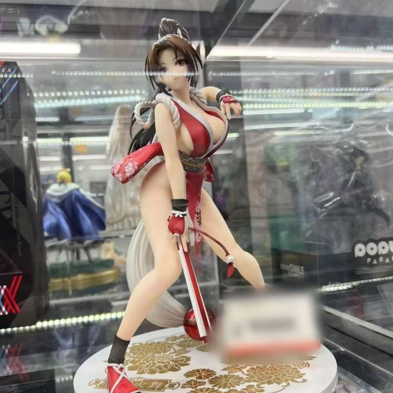 26см The King Of Fighters Маи Сирануи Экшн-фигурка Fatal Fury Игровой персонаж Модель красоты Игрушки Мультяшные украшения для комнаты Подарок для мальчика
